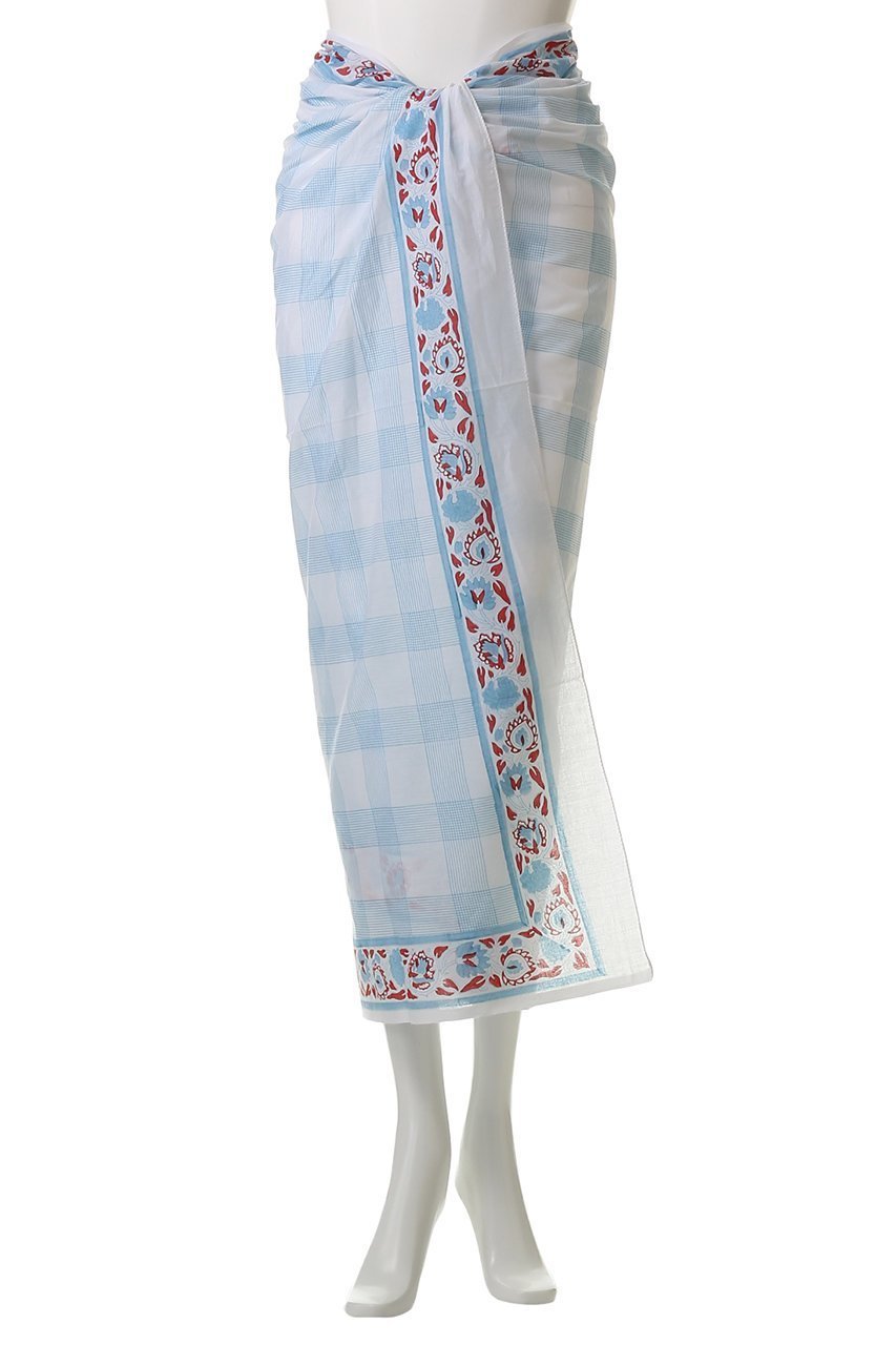 【エスゼット ブロックプリント/SZ Blockprints】のSARONG WEAVE コットン巻きスカート 人気、トレンドファッション・服の通販 founy(ファニー) 　ファッション　Fashion　レディースファッション　Fashion for Women　スカート　Skirts　ビーチ　Beach, Seaside　ブロック　Block, Solid Block Pattern　プリント　Print, Printed Pattern　リゾート　Resort, Vacation Style　other-8|ID: prp329100004506119 ipo3291000000032844256