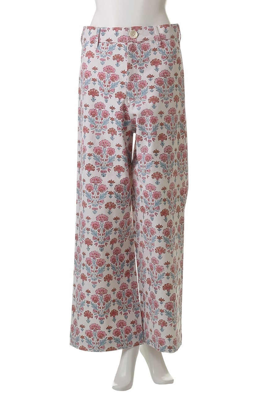 【エスゼット ブロックプリント/SZ Blockprints】のDISCO PANTS GERANIUM ワイドパンツ 人気、トレンドファッション・服の通販 founy(ファニー) 　ファッション　Fashion　レディースファッション　Fashion for Women　パンツ　Pants & Trousers　オリエンタル　Oriental Pattern　ボトム　Bottoms, Lower Wear　ワイド　Wide, Wide Fit　夏　Summer　春　Spring　S/S・春夏　SS, Spring/Summer, Warm Season　other-2|ID: prp329100004506120 ipo3291000000032900599