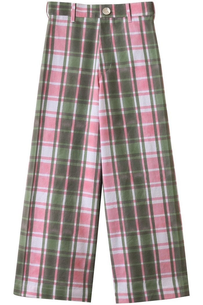 【エスゼット ブロックプリント/SZ Blockprints】のDISCO PANTS TARTAN ワイドパンツ インテリア・キッズ・メンズ・レディースファッション・服の通販 founy(ファニー) https://founy.com/ ファッション Fashion レディースファッション Ladies' Fashion Online パンツ Pants シンプル Simple ロング Long ワイド Wide 再入荷 Restock/Back In Stock/Re Arrival |ID: prp329100004506124 ipo3291000000032648413