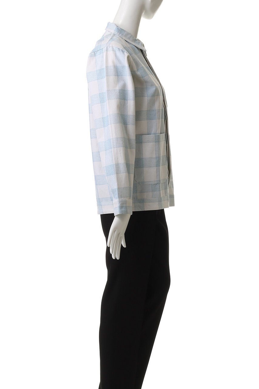 【エスゼット ブロックプリント/SZ Blockprints】のFIELD JACKET WEAVE フィールドジャケット 人気、トレンドファッション・服の通販 founy(ファニー) 　ファッション　Fashion　レディースファッション　Fashion for Women　アウター　Coat / Outerwear Collection　レディースジャケット・軽アウター　Jackets　ジャケット　Jacket, Outerwear　スリーブ　Sleeve, Long Sleeve / Short Sleeve　チェック　Check, Plaid, Tartan　ブロック　Block, Solid Block Pattern　プリント　Print, Printed Pattern　ロング　Long, Long-Length　other-3|ID: prp329100004506125 ipo3291000000035369742