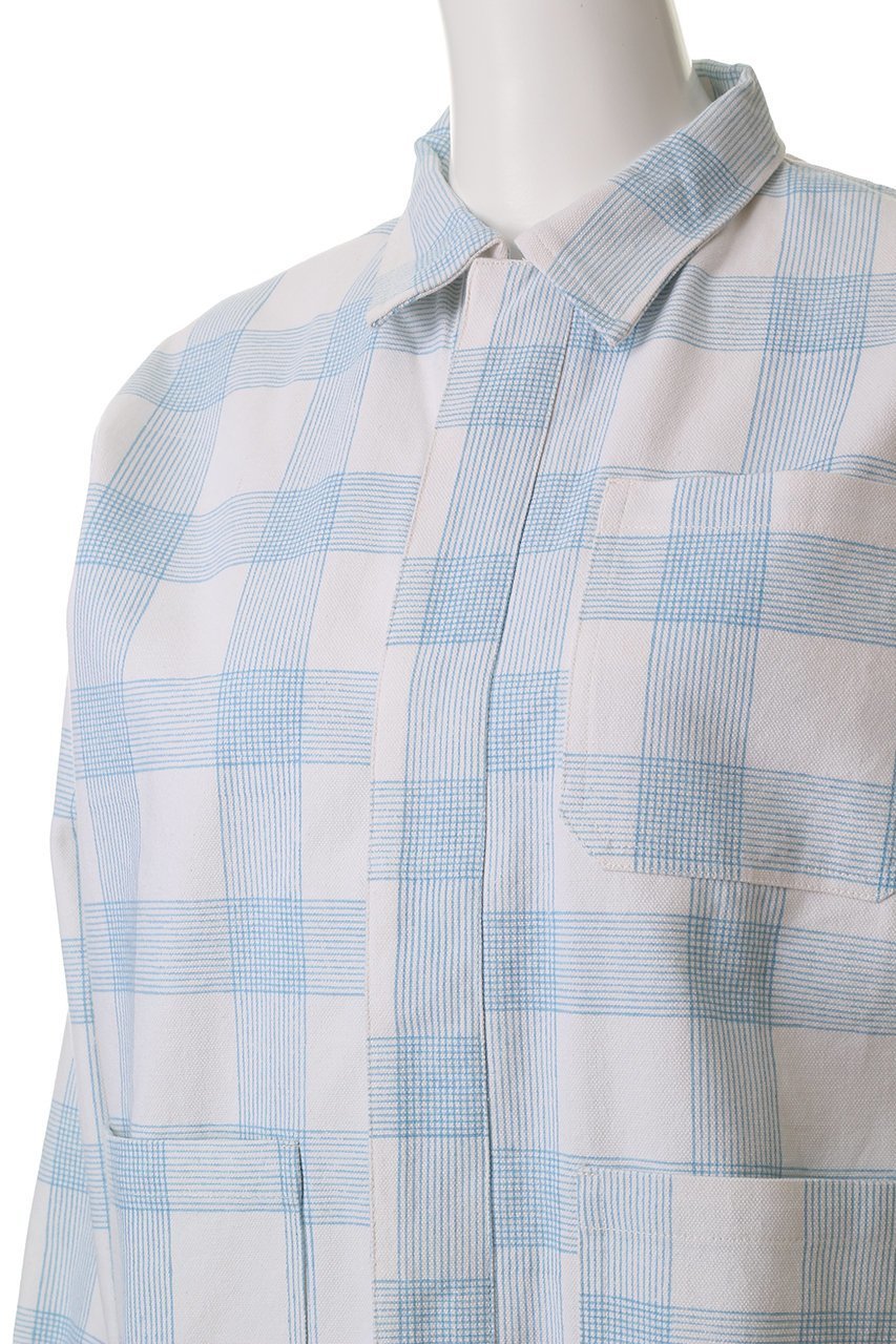 【エスゼット ブロックプリント/SZ Blockprints】のFIELD JACKET WEAVE フィールドジャケット 人気、トレンドファッション・服の通販 founy(ファニー) 　ファッション　Fashion　レディースファッション　Fashion for Women　アウター　Coat / Outerwear Collection　レディースジャケット・軽アウター　Jackets　ジャケット　Jacket, Outerwear　スリーブ　Sleeve, Long Sleeve / Short Sleeve　チェック　Check, Plaid, Tartan　ブロック　Block, Solid Block Pattern　プリント　Print, Printed Pattern　ロング　Long, Long-Length　other-5|ID: prp329100004506125 ipo3291000000035369745