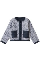 【エスゼット ブロックプリント/SZ Blockprints】のPOPPY JACKET DITSY リバーシブルジャケット ネイビー|ID:prp329100004506126