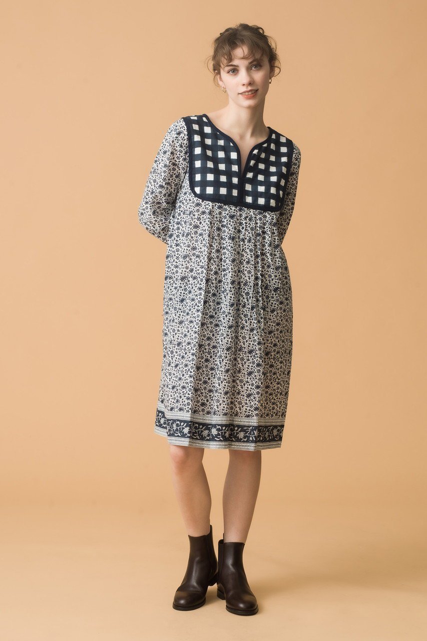 【エスゼット ブロックプリント/SZ Blockprints】のJAIPUR DRESS DITSY ミニワンピース 人気、トレンドファッション・服の通販 founy(ファニー) 　ファッション　Fashion　レディースファッション　Fashion for Women　ワンピース　Dresses　フォーマル・パーティードレス・結婚式用ドレス　Elegant & Casual Dresses　チュニック　Tunic Tops & Dresses　チュニック　Tunic, Long Top　フェミニン　Feminine, Girly　プリント　Print, Printed Pattern　夏　Summer　春　Spring　S/S・春夏　SS, Spring/Summer, Warm Season　other-6|ID: prp329100004506129 ipo3291000000032859830