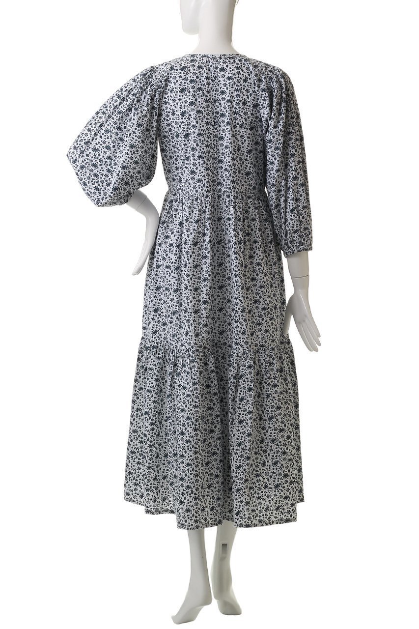 【エスゼット ブロックプリント/SZ Blockprints】のORTI DRESS DITSY ティアードワンピース 人気、トレンドファッション・服の通販 founy(ファニー) 　ファッション　Fashion　レディースファッション　Fashion for Women　ワンピース　Dresses　フォーマル・パーティードレス・結婚式用ドレス　Elegant & Casual Dresses　チュニック　Tunic Tops & Dresses　サマー　Summer, Summer Style　スリーブ　Sleeve, Long Sleeve / Short Sleeve　チュニック　Tunic, Long Top　ティアードワンピース　Tiered Dress, Flared Dress　フェミニン　Feminine, Girly　ラフィア　Raffia, Natural Straw　ロング　Long, Long-Length　other-4|ID: prp329100004506130 ipo3291000000032859875