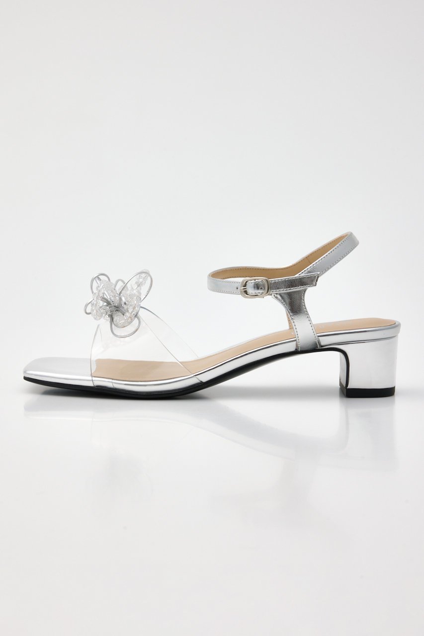 【スタッカート/STACCATO】のヌーディーバブルクリアサンダル 人気、トレンドファッション・服の通販 founy(ファニー) 　ファッション　Fashion　レディースファッション　Fashion for Women　サンダル　Sandals, Summer Shoes　シルバー　Silver, Metallic Silver　ドレス　Dress, One-Piece　リボン　Ribbon, Bow　エレガント 上品　Elegant　other-2|ID: prp329100004506134 ipo3291000000034939926