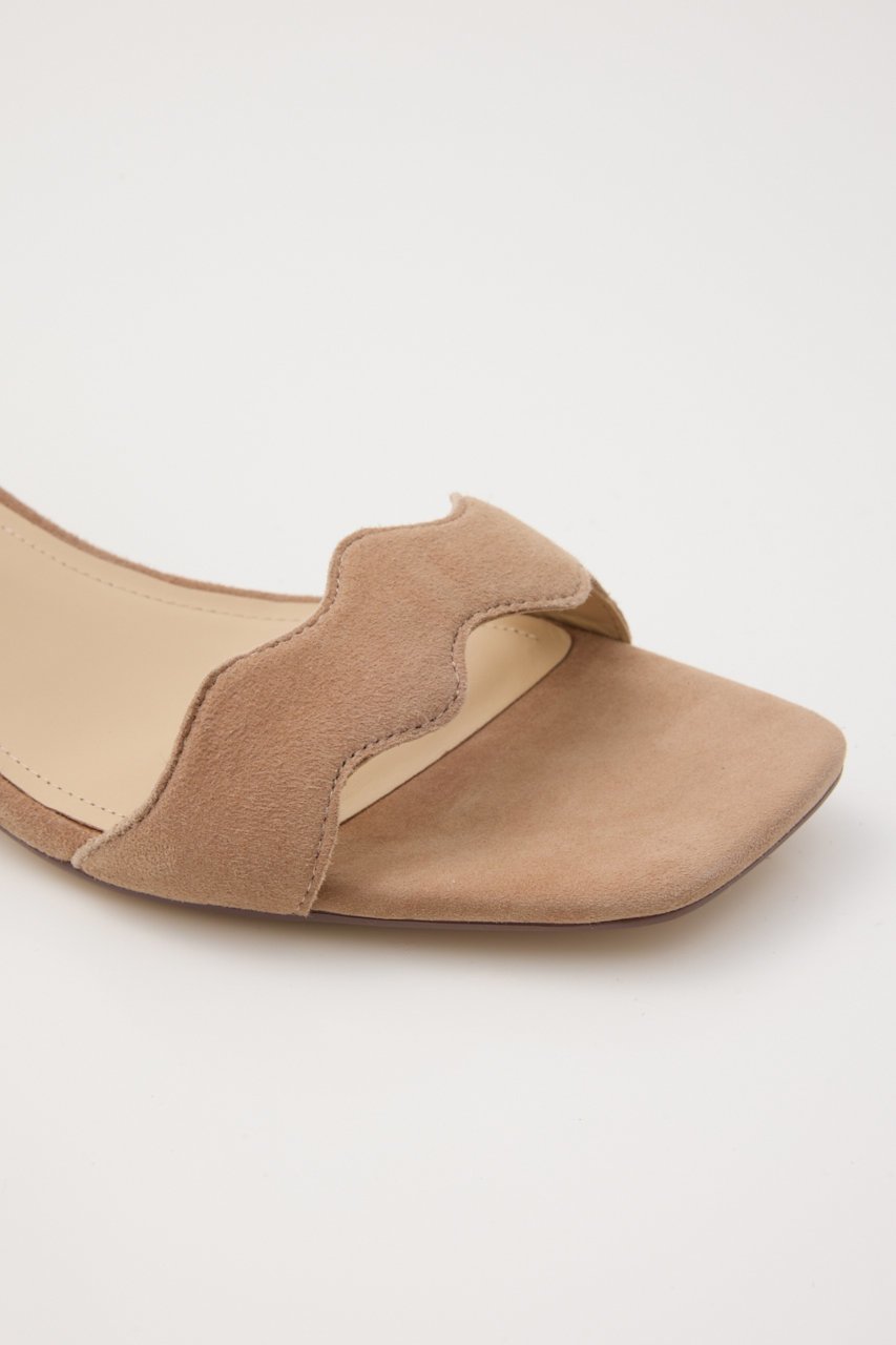 【スタッカート/STACCATO】のスカラップカットサンダル 人気、トレンドファッション・服の通販 founy(ファニー) 　ファッション　Fashion　レディースファッション　Fashion for Women　カッティング　Cutting Detail　サンダル　Sandals, Summer Shoes　スカラップ　Scallop, Scalloped Edge　スタイリッシュ　Stylish, Fashionable　トレンド　Trend, Trending Now　フォルム　Silhouette, Form　ワンポイント　One Point, Statement Accent　人気　Popular, Best Seller　other-7|ID: prp329100004506135 ipo3291000000035757359