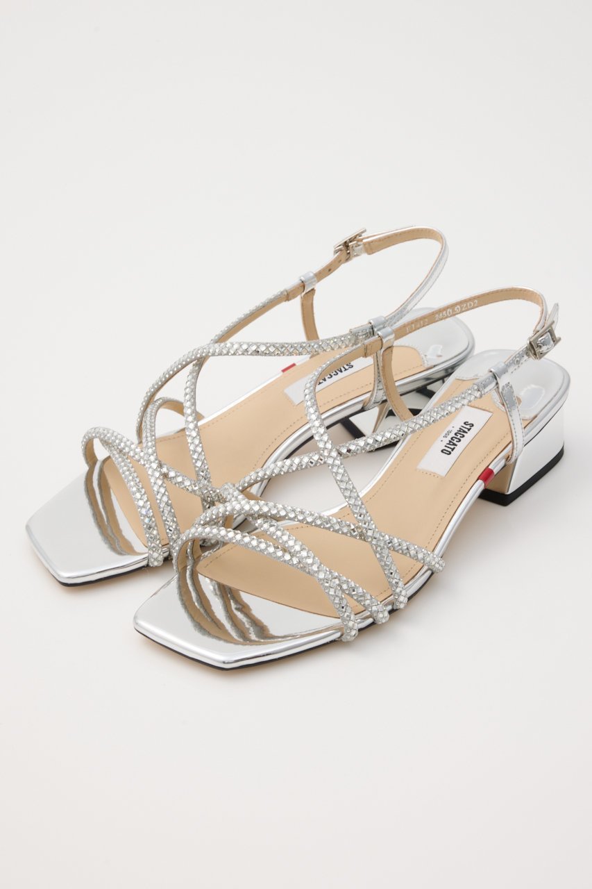【スタッカート/STACCATO】のセレナブレードサンダル 人気、トレンドファッション・服の通販 founy(ファニー) 　ファッション　Fashion　レディースファッション　Fashion for Women　アクセサリー　Fashion Accessories　サンダル　Sandals, Summer Shoes　スクエア　Square, Square Shape　ストーン　Stone, Gem-Like　エレガント 上品　Elegant　 other-1|ID: prp329100004506137 ipo3291000000034939933