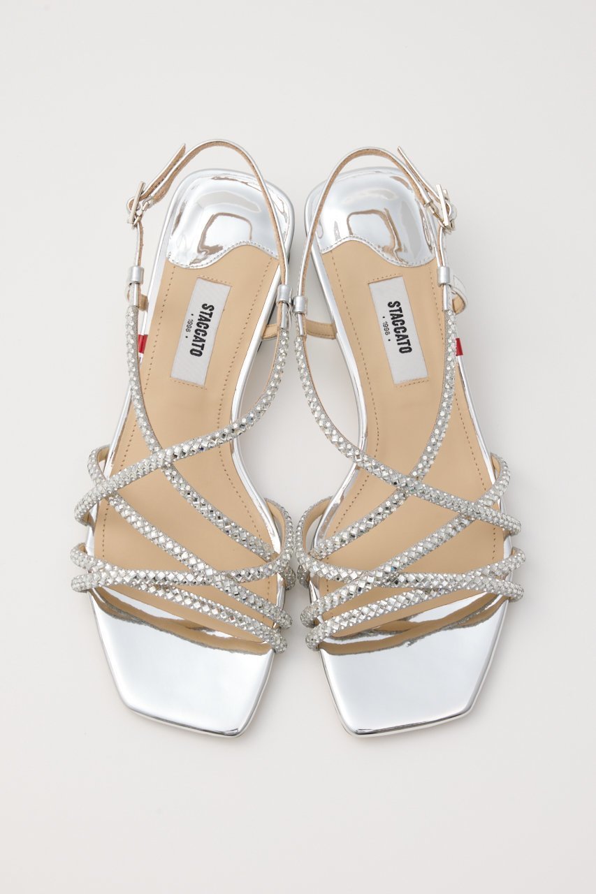 【スタッカート/STACCATO】のセレナブレードサンダル 人気、トレンドファッション・服の通販 founy(ファニー) 　ファッション　Fashion　レディースファッション　Fashion for Women　アクセサリー　Fashion Accessories　サンダル　Sandals, Summer Shoes　スクエア　Square, Square Shape　ストーン　Stone, Gem-Like　エレガント 上品　Elegant　other-3|ID: prp329100004506137 ipo3291000000034939936