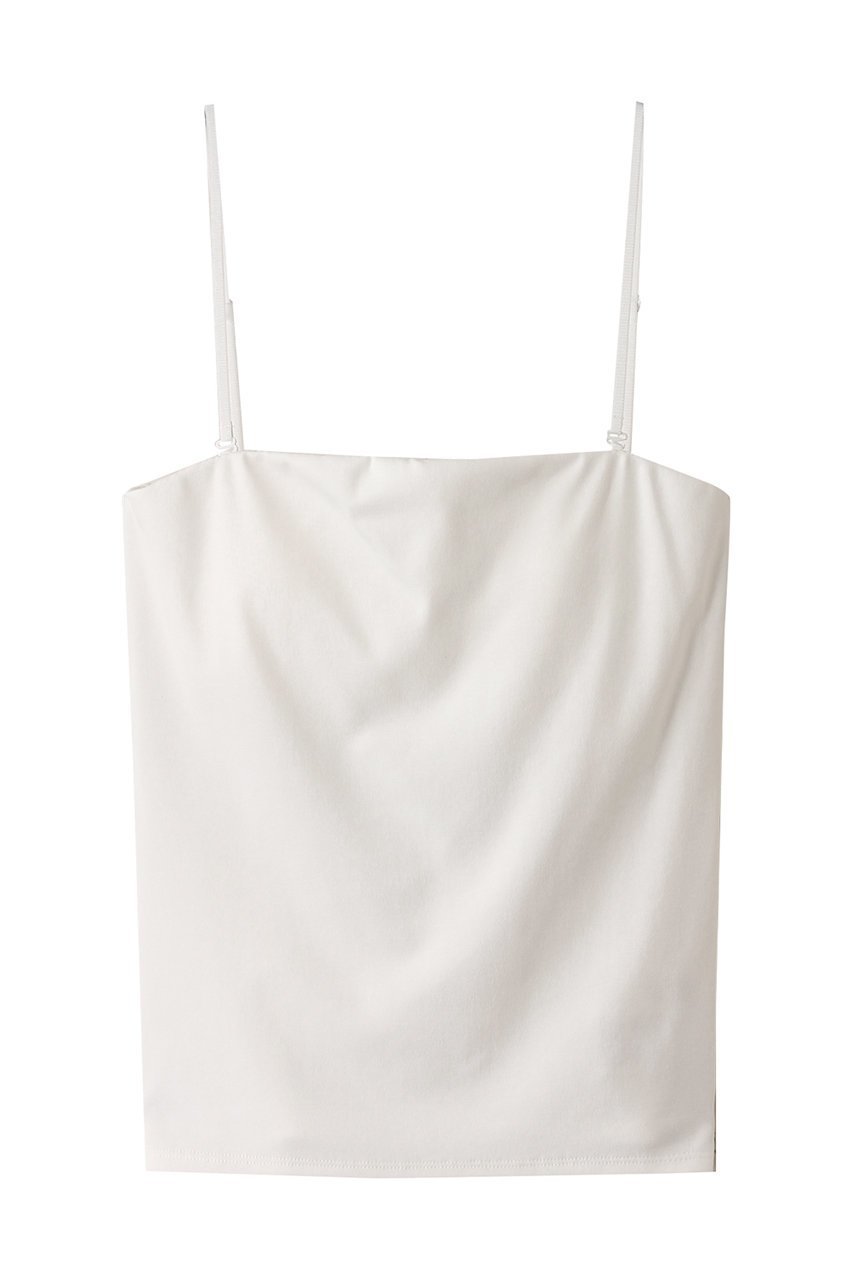 【ハー/HER.】のベアカットソー インテリア・キッズ・メンズ・レディースファッション・服の通販 founy(ファニー) 　ファッション　Fashion　レディースファッション　Fashion for Women　トップス・カットソー　Cut & Sew Tops　キャミソール&ノースリーブ　Camisoles & Sleeveless Tops　シャツ・ブラウス・オフィスカジュアル　Elegant Blouses & Button-Ups　ロングTシャツ・Tシャツ　Longline T-Shirts & Tees　カットソー・ベーシックTシャツ　Cut-and-Sewn Tops / Stretch Tees & Basics　キャミソール　Camisole, Spaghetti Strap Top　シンプル　Simple, Minimal　タンク　Tank Top, Sleeveless Top　チューブ　Tube, Tube Top　ベーシック　Basic, Essential　オフホワイト|ID: prp329100004506141 ipo3291000000032846783