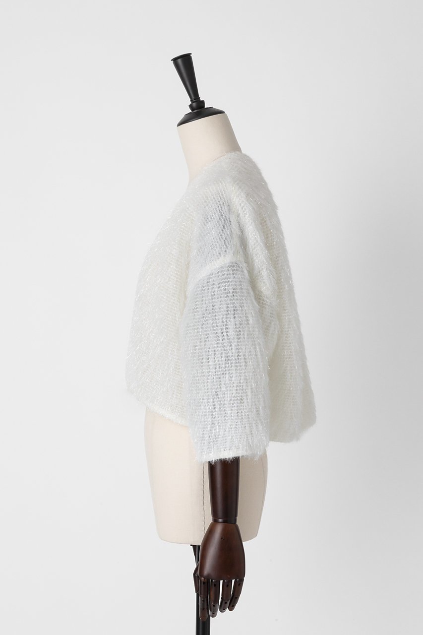 【オーヴィル/EAUVIRE】のフェアリーボレロ 人気、トレンドファッション・服の通販 founy(ファニー) 　ファッション　Fashion　レディースファッション　Fashion for Women　アウター　Coat / Outerwear Collection　レディースジャケット・軽アウター　Jackets　ボレロ・ショート丈ジャケット / ドレス羽織りに　Boleros & Short Jackets　カッティング　Cutting Detail　ジャケット　Jacket, Outerwear　デニム　Denim, Jeans Material　ドレス　Dress, One-Piece　ノースリーブ　Sleeveless, No-Sleeve　フェザー　Feather, Feather Detail　ボレロ　Bolero, Short Cardigan　エレガント 上品　Elegant　軽量　Lightweight, Ultra Light　other-2|ID: prp329100004506142 ipo3291000000032950487
