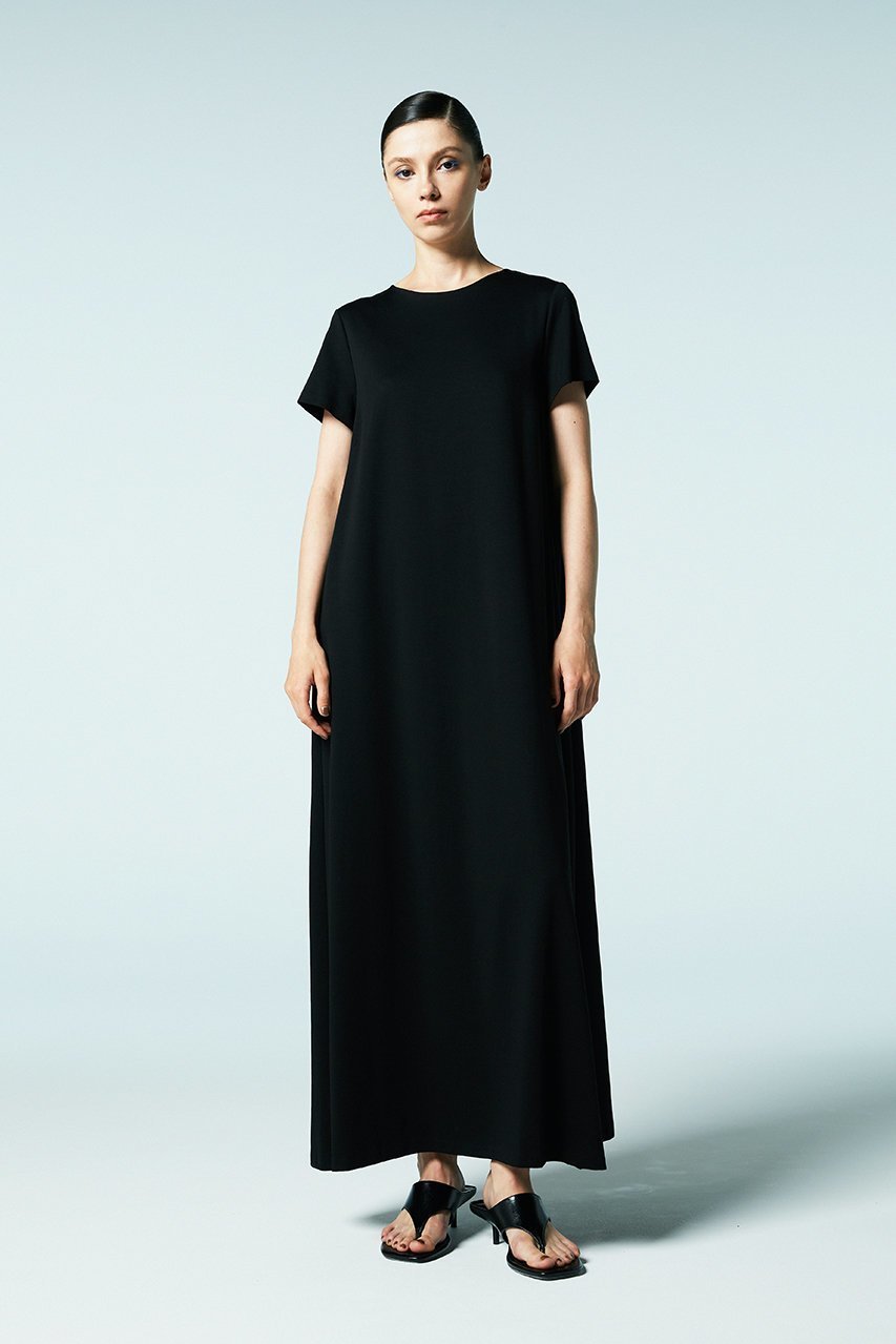 【オーヴィル/EAUVIRE】のハーフスリーブワンピース 人気、トレンドファッション・服の通販 founy(ファニー) 　ファッション　Fashion　レディースファッション　Fashion for Women　ワンピース　Dresses　チュニック　Tunic Tops & Dresses　ダブル　Double, Double-Breasted　チュニック　Tunic, Long Top　フレア　Flare, Flared　ロング　Long, Long-Length　半袖　Short Sleeve, Half Sleeve　日本製　Made In Japan　other-8|ID: prp329100004506145 ipo3291000000032806485