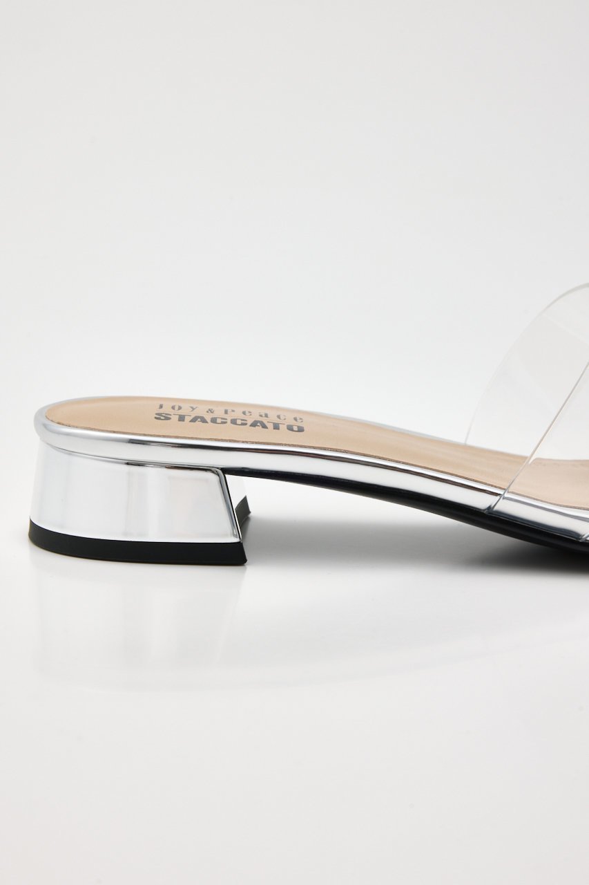 【スタッカート/STACCATO】のヌーディーバブルクリアフラット 人気、トレンドファッション・服の通販 founy(ファニー) 　ファッション　Fashion　レディースファッション　Fashion for Women　サンダル　Sandals, Summer Shoes　シルバー　Silver, Metallic Silver　リボン　Ribbon, Bow　other-6|ID: prp329100004506149 ipo3291000000034939651