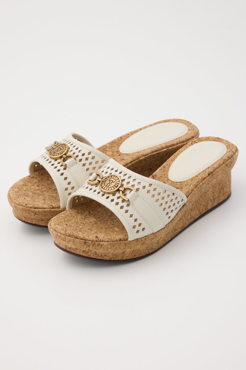 【スタッカート/STACCATO】のアヴィールコルクプラットフォーム インテリア・キッズ・メンズ・レディースファッション・服の通販 founy(ファニー) 　ファッション　Fashion　レディースファッション　Fashion for Women　コイン　Coin, Coin Design　コルク　Cork, Cork Material　サンダル　Sandals, Summer Shoes　人気　Popular, Best Seller　吸水　Absorbent, Quick-Dry　軽量　Lightweight, Ultra Light　ホワイト|ID: prp329100004506150 ipo3291000000034939897