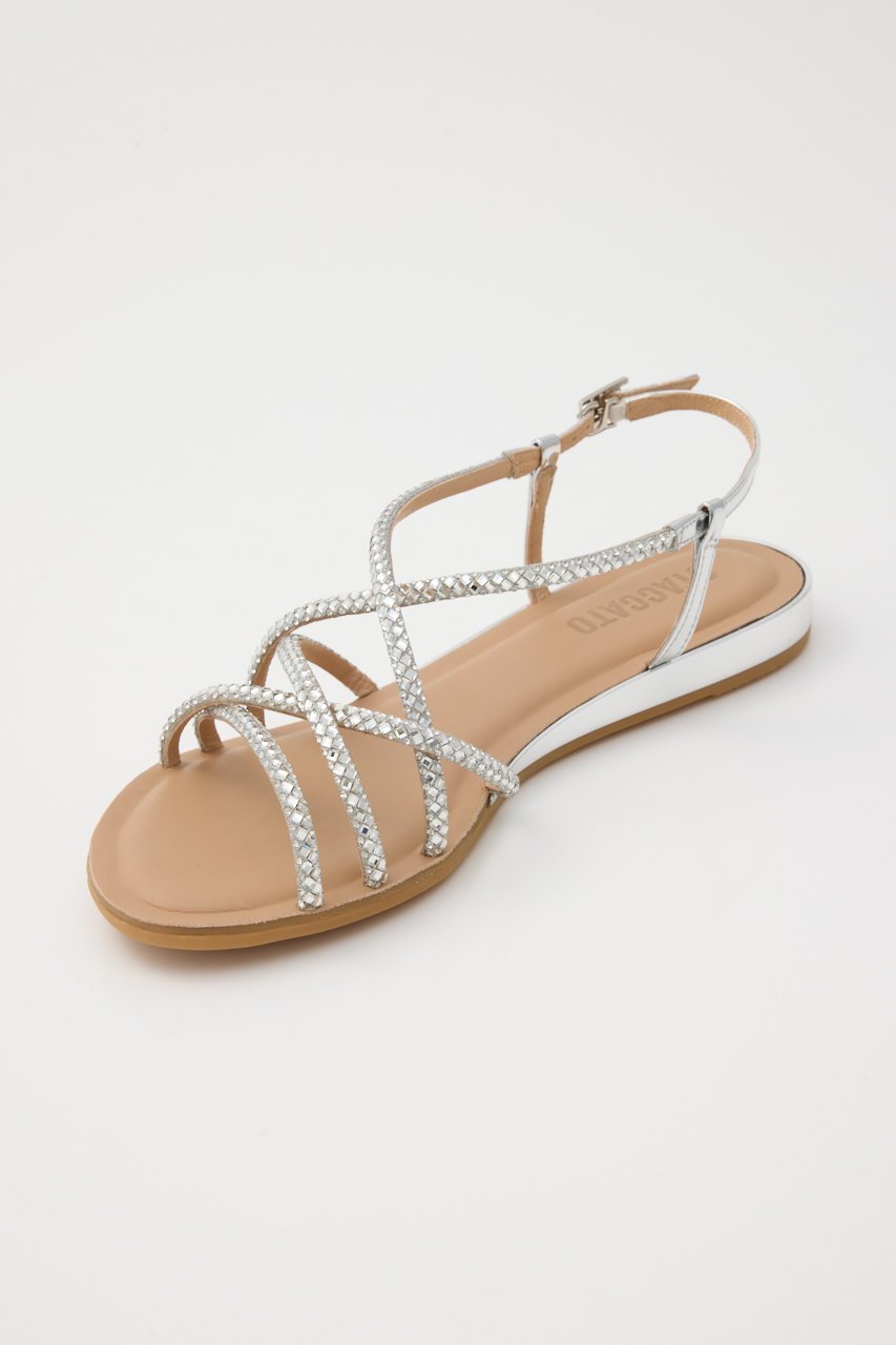 【スタッカート/STACCATO】のセレナブレードフラットサンダル 人気、トレンドファッション・服の通販 founy(ファニー) 　ファッション　Fashion　レディースファッション　WOMEN　クッション　Cushion　サンダル　Sandals　ストーン　Stone　フラット　Flat　エレガント 上品　Elegant　other-8|ID: prp329100004506154 ipo3291000000031804369