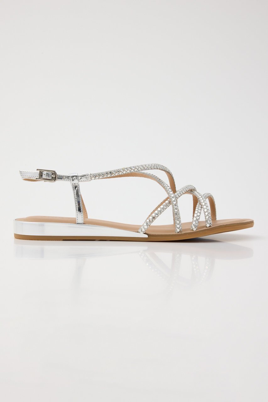 【スタッカート/STACCATO】のセレナブレードフラットサンダル 人気、トレンドファッション・服の通販 founy(ファニー) 　ファッション　Fashion　レディースファッション　Fashion for Women　クッション　Cushion, Throw Pillow　サンダル　Sandals, Summer Shoes　ストーン　Stone, Gem-Like　フラット　Flat, Flat Shoes　エレガント 上品　Elegant　other-4|ID: prp329100004506154 ipo3291000000034939343