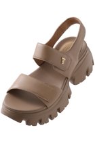 【スタッカート/STACCATO】のWベルトラギットソールサンダル ブラウン|ID: prp329100004506156 ipo3291000000034939667