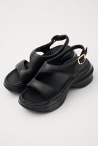 【スタッカート/STACCATO】のラウンドシェイプスリングサンダル 人気、トレンドファッション・服の通販 founy(ファニー) ファッション Fashion レディースファッション Fashion for Women サンダル Sandals, Summer Shoes フォルム Silhouette, Form 軽量 Lightweight, Ultra Light thumbnail ブラック|ID: prp329100004506157 ipo3291000000034939359