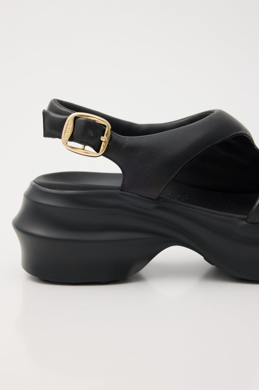 【スタッカート/STACCATO】のラウンドシェイプスリングサンダル 人気、トレンドファッション・服の通販 founy(ファニー) 　ファッション　Fashion　レディースファッション　Fashion for Women　サンダル　Sandals, Summer Shoes　フォルム　Silhouette, Form　軽量　Lightweight, Ultra Light　other-6|ID: prp329100004506157 ipo3291000000034939364