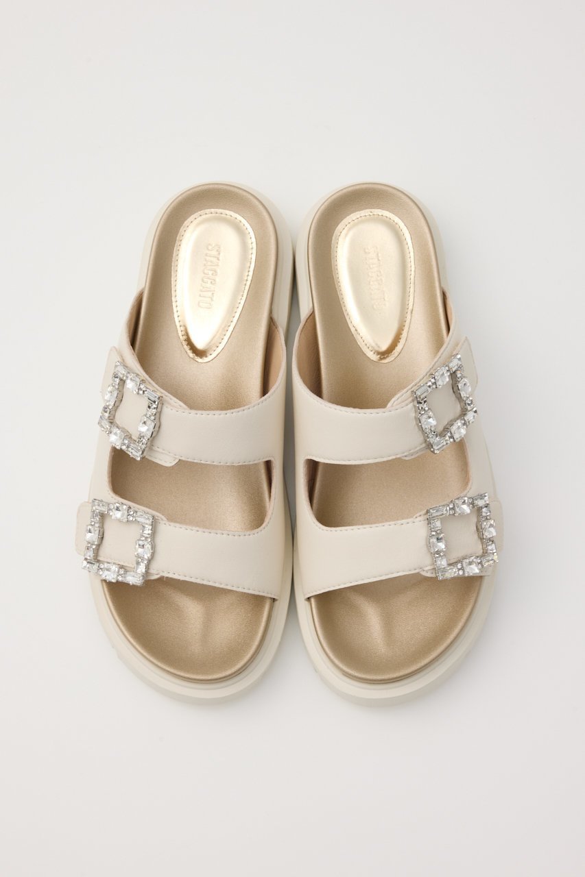 【スタッカート/STACCATO】のサニーバックルコンフォートサンダル 人気、トレンドファッション・服の通販 founy(ファニー) 　ファッション　Fashion　レディースファッション　WOMEN　バッグ　Bag　エレガント 上品　Elegant　サンダル　Sandals　ストーン　Stone　人気　Popularity　春　Spring　秋　Autumn/Fall　軽量　Lightweight　other-3|ID: prp329100004506158 ipo3291000000031941177