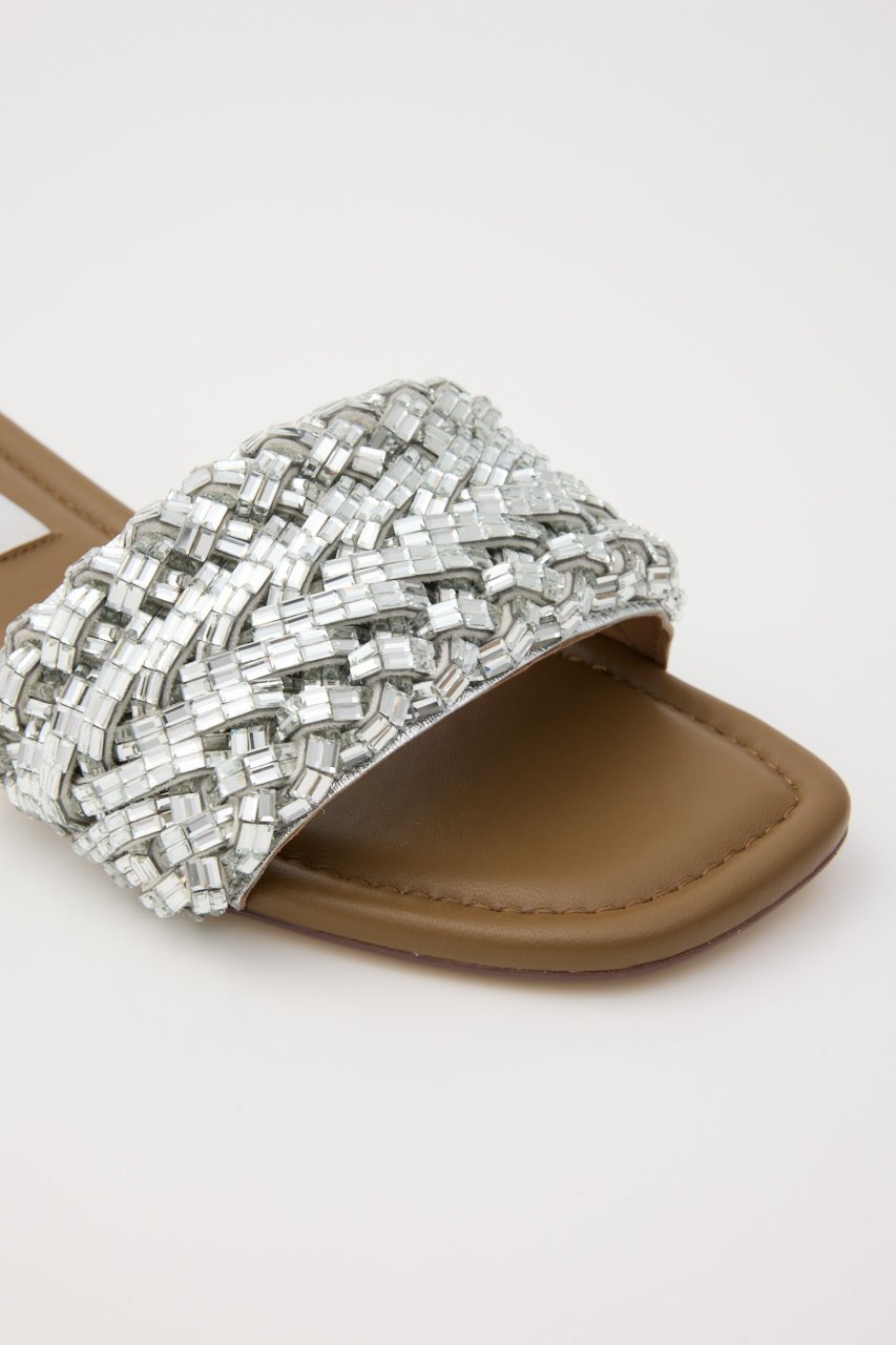 【スタッカート/STACCATO】のパラオベルトフラットサンダル 人気、トレンドファッション・服の通販 founy(ファニー) 　ファッション　Fashion　レディースファッション　Fashion for Women　ベルト&ウエストマーク　Belts & Waist Accessories　サンダル　Sandals, Summer Shoes　シルバー　Silver, Metallic Silver　スクエア　Square, Square Shape　ストーン　Stone, Gem-Like　other-7|ID: prp329100004506159 ipo3291000000034939279