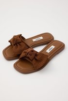 【スタッカート/STACCATO】のBIGリボンイントレチャートフラット 人気、トレンドファッション・服の通販 founy(ファニー) ファッション Fashion レディースファッション Fashion for Women サンダル Sandals, Summer Shoes スリッパ Slippers, Room Shoes フラット Flat, Flat Shoes リボン Ribbon, Bow thumbnail ダークブラウン|ID: prp329100004506161 ipo3291000000034939455