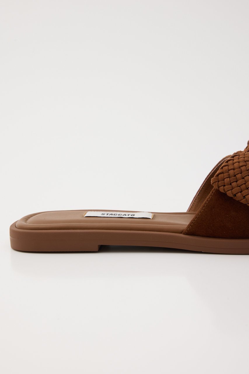 【スタッカート/STACCATO】のBIGリボンイントレチャートフラット 人気、トレンドファッション・服の通販 founy(ファニー) 　ファッション　Fashion　レディースファッション　Fashion for Women　サンダル　Sandals, Summer Shoes　スリッパ　Slippers, Room Shoes　フラット　Flat, Flat Shoes　リボン　Ribbon, Bow　other-6|ID: prp329100004506161 ipo3291000000034939461