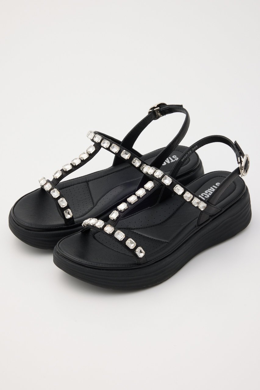 【スタッカート/STACCATO】のBIGストーンソフティーコンフォートサンダル 人気、トレンドファッション・服の通販 founy(ファニー) 　ファッション　Fashion　レディースファッション　Fashion for Women　エアリー　Airy Texture　エレガント 上品　Elegant　クール　Cool, Chic　サンダル　Sandals, Summer Shoes　ストーン　Stone, Gem-Like　フィット　Fit, Slim Fit　軽量　Lightweight, Ultra Light　 other-1|ID: prp329100004506164 ipo3291000000032804464
