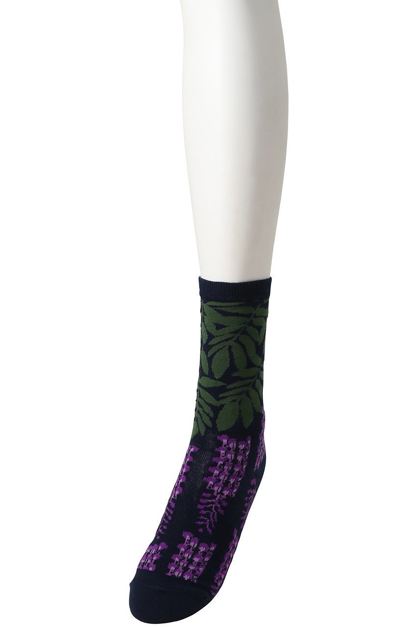 【ビーピービーピー/bpbp】の【YURI HIMURO】氷室友里 フジ ソックス 人気、トレンドファッション・服の通販 founy(ファニー) 　ファッション　Fashion　レディースファッション　Fashion for Women　ソックス&靴下　Socks & Hosiery　レッグウェア・ストッキング　Legwear & Hosiery　ギフト プレゼント　Gift / Present　コレクション　Collection, Seasonal Line　ソックス　Socks, Hosiery　フラワー　Flower, Floral　モチーフ　Motif, Design Theme　再入荷　Restock / Back in Stock　other-2|ID: prp329100004506165 ipo3291000000035866753