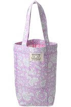 【エスゼット ブロックプリント/SZ Blockprints】のLUNCH TOTE トートバッグ ライトピンク(NILA)|ID:prp329100004507784