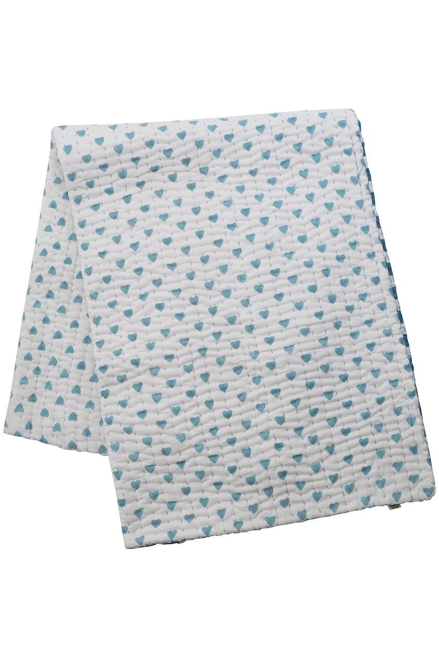 【エスゼット ブロックプリント/SZ Blockprints / GOODS】のNEW BLANKET リバーシブルブランケット インテリア・キッズ・メンズ・レディースファッション・服の通販 founy(ファニー) ブランケット Blanket, Throw Blanket リバーシブル Reversible, Two-Sided リラックス Relax, Relaxed Fit 人気 Popular, Best Seller HEART×CHECK|ID: prp329100004507787 ipo3291000000033666899