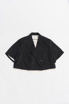 【プランク プロジェクト/PRANK PROJECT】のハーフスリーブショートジャケット / Half Sleeve Short Jacket BLK(ブラック)|ID: prp329100004507788 ipo3291000000032952199