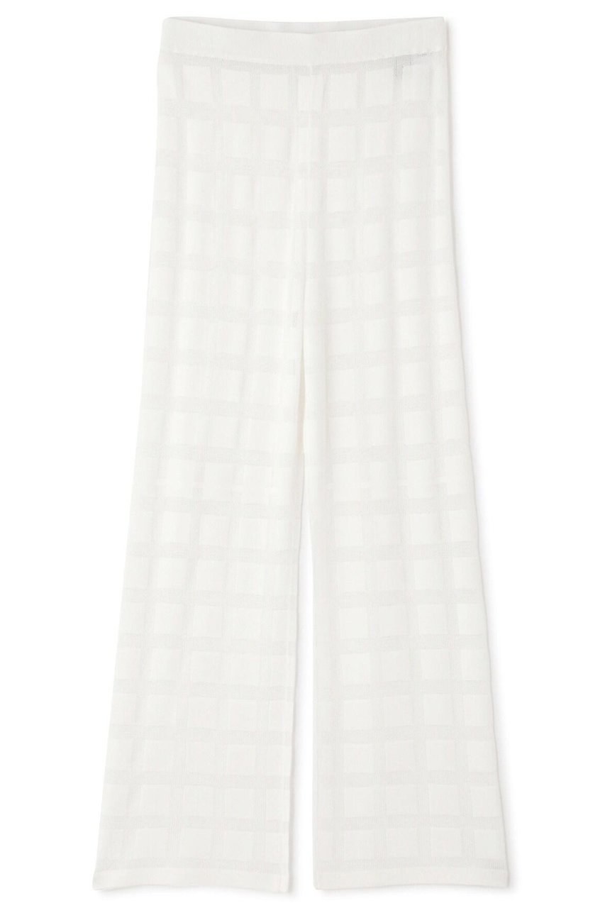 【アドーア/ADORE】のアイレットドライニットパンツ 人気、トレンドファッション・服の通販 founy(ファニー) 　ファッション　Fashion　レディースファッション　Fashion for Women　パンツ　Pants & Trousers　スクエア　Square, Square Shape　ストレッチ　Stretch, Stretchy Fabric　ストレート　Straight, Straight Cut　ドレス　Dress, One-Piece　モチーフ　Motif, Design Theme　other-2|ID: prp329100004507792 ipo3291000000032922443