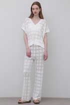 【アドーア/ADORE】のアイレットドライニットパンツ ホワイト|ID: prp329100004507792 ipo3291000000035398782