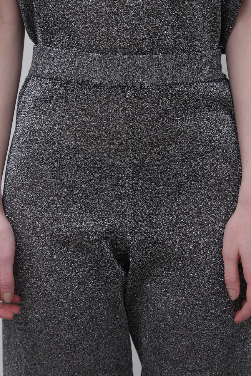 【アドーア/ADORE】のメタリックニットパンツ 人気、トレンドファッション・服の通販 founy(ファニー) 　ファッション　Fashion　レディースファッション　Fashion for Women　パンツ　Pants & Trousers　おすすめ　Recommended / Our Picks　シアー　Sheer, See-Through　シンプル　Simple, Minimal　スタンダード　Standard, Basic　ストレート　Straight, Straight Cut　ドレス　Dress, One-Piece　メタリック　Metallic, Shiny Finish　other-6|ID: prp329100004507793 ipo3291000000035398797