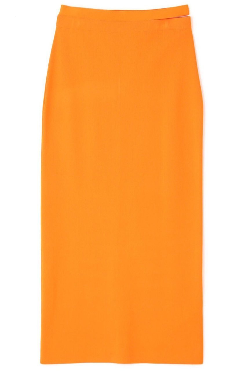 【アドーア/ADORE】のソフトストレッチニットスカート インテリア・キッズ・メンズ・レディースファッション・服の通販 founy(ファニー) 　ファッション　Fashion　レディースファッション　Fashion for Women　スカート　Skirts　ロングスカート　Long Skirts / Maxi & Midi Skirts　おすすめ　Recommended / Our Picks　スリム　Slim, Slim Fit　セットアップ　Set-Up, Coordinated Outfit　ダブル　Double, Double-Breasted　ロング　Long, Long-Length　オレンジ|ID: prp329100004507794 ipo3291000000035398898