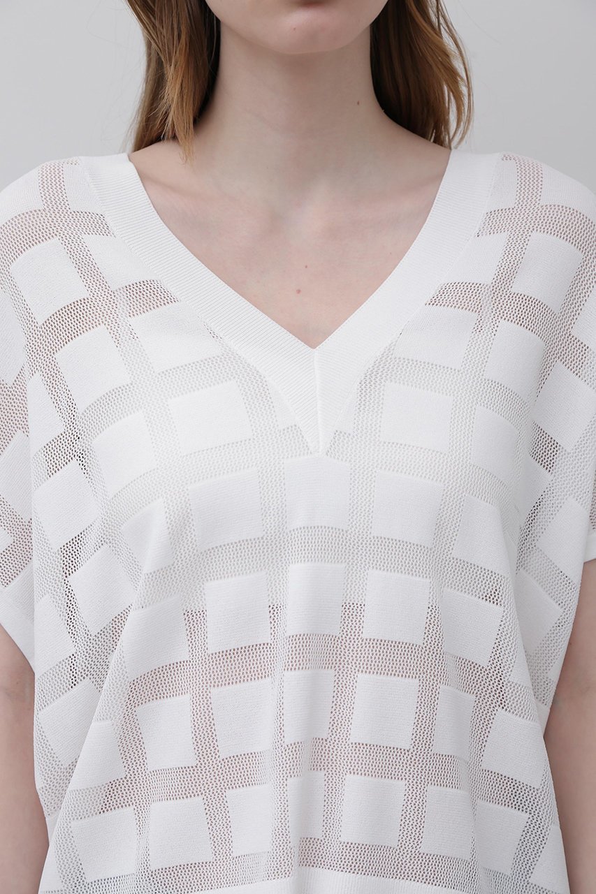 【アドーア/ADORE】のアイレットドライニット 人気、トレンドファッション・服の通販 founy(ファニー) 　ファッション　Fashion　レディースファッション　Fashion for Women　トップス・カットソー　Cut & Sew Tops　ニット　Knit Tops & Sweaters　カジュアルプルオーバー・ニットトップス　Pullovers & Knit Tops / Casual Pullovers　キャミ　Camisole, Cami Top　スクエア　Square, Square Shape　スタンダード　Standard, Basic　ストレッチ　Stretch, Stretchy Fabric　モチーフ　Motif, Design Theme　other-7|ID: prp329100004507795 ipo3291000000032948213