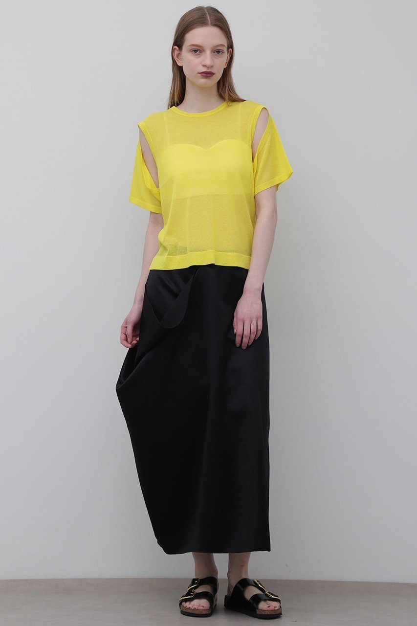 【アドーア/ADORE】のドライタッチコットンプルオーバー 人気、トレンドファッション・服の通販 founy(ファニー) 　ファッション　Fashion　レディースファッション　Fashion for Women　トップス・カットソー　Cut & Sew Tops　ニット　Knit Tops & Sweaters　カジュアルプルオーバー・ニットトップス　Pullovers & Knit Tops / Casual Pullovers　アイレット　Eyelet Lace　カッティング　Cutting Detail　スタンダード　Standard, Basic　other-3|ID: prp329100004507797 ipo3291000000032948321