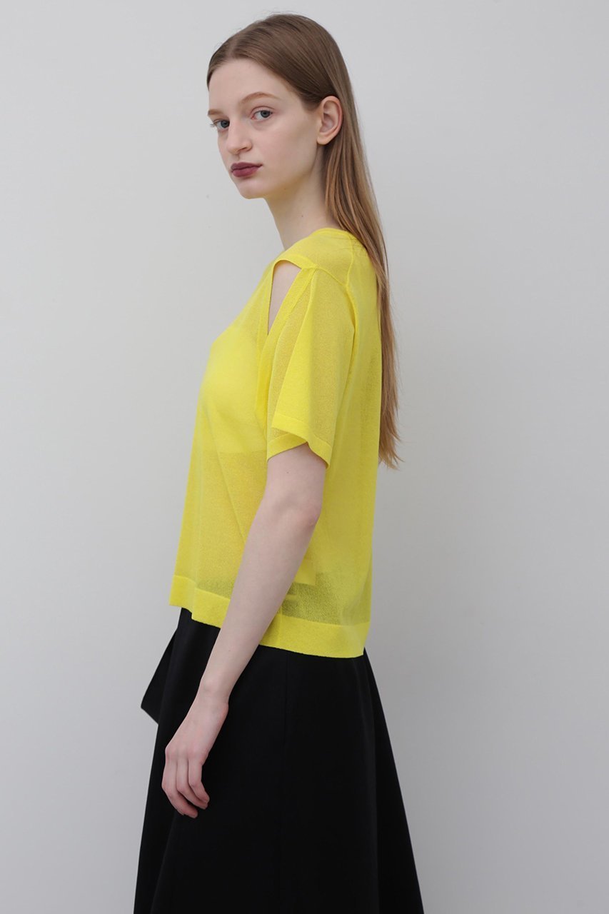 【アドーア/ADORE】のドライタッチコットンプルオーバー 人気、トレンドファッション・服の通販 founy(ファニー) 　ファッション　Fashion　レディースファッション　Fashion for Women　トップス・カットソー　Cut & Sew Tops　ニット　Knit Tops & Sweaters　カジュアルプルオーバー・ニットトップス　Pullovers & Knit Tops / Casual Pullovers　アイレット　Eyelet Lace　カッティング　Cutting Detail　スタンダード　Standard, Basic　other-4|ID: prp329100004507797 ipo3291000000032948326