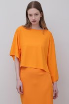 【アドーア/ADORE】のソフトストレッチニットプルオーバー オレンジ|ID: prp329100004507799 ipo3291000000035398755