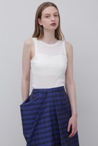 【アドーア/ADORE】のドライテレコタンクトップ 人気、トレンドファッション・服の通販 founy(ファニー) ファッション Fashion レディースファッション Fashion for Women トップス・カットソー Cut & Sew Tops キャミソール&ノースリーブ Camisoles & Sleeveless Tops シャツ・ブラウス・オフィスカジュアル Elegant Blouses & Button-Ups ロングTシャツ・Tシャツ Longline T-Shirts & Tees カットソー・ベーシックTシャツ Cut-and-Sewn Tops / Stretch Tees & Basics カッティング Cutting Detail カットソー Cut and Sewn Top キャミソール Camisole, Spaghetti Strap Top スタンダード Standard, Basic タンク Tank Top, Sleeveless Top thumbnail ホワイト|ID: prp329100004507800 ipo3291000000035398574