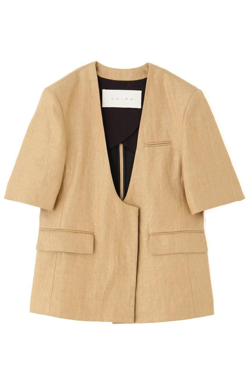 【アドーア/ADORE】の麻オックスジャケット 人気、トレンドファッション・服の通販 founy(ファニー) ファッション Fashion レディースファッション Fashion for Women アウター Coat / Outerwear Collection レディースジャケット・軽アウター Jackets オックス Oxford Fabric ショート Short, Short Length ジャケット Jacket, Outerwear スタンダード Standard, Basic スリーブ Sleeve, Long Sleeve / Short Sleeve トレンド Trend, Trending Now パターン Pattern, Design Print フロント Front, Front Design other-2|ID: prp329100004507802 ipo3291000000035398682