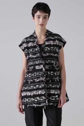 【アドーア/ADORE】 ヘイジーサクラツィードジレ人気、トレンドファッション・服の通販 founy(ファニー) ファッション Fashion レディースファッション Fashion for Women アウター Coat / Outerwear Collection レディースジャケット・軽アウター Jackets エレガント 上品 Elegant シルク Silk, 100% Silk ジャケット Jacket, Outerwear ツイード/ツィード Choker, Choker Necklace フィット Fit, Slim Fit フォルム Silhouette, Form フランス France, French ベスト Vest, Waistcoat ポケット Pocket, Pocket Detail |ID:prp329100004507804