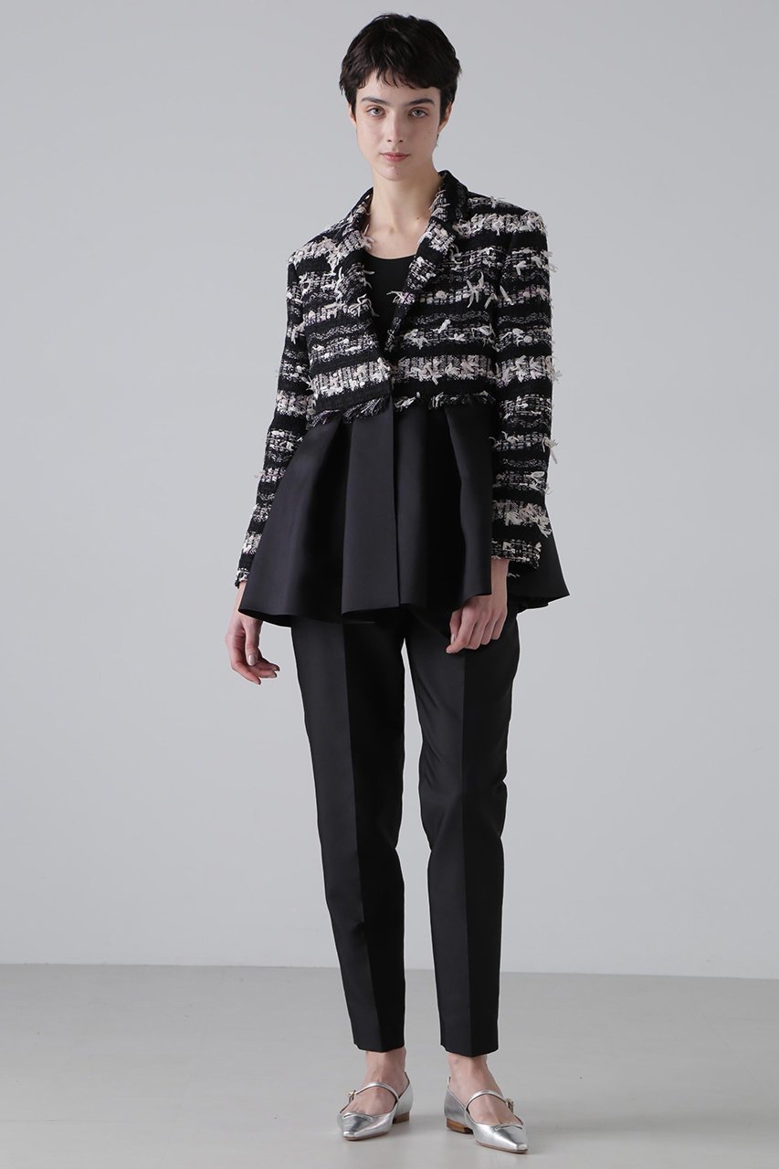 【アドーア/ADORE】のヘイジーサクラツィードジャケット 人気、トレンドファッション・服の通販 founy(ファニー) 　ファッション　Fashion　レディースファッション　Fashion for Women　アウター　Coat / Outerwear Collection　レディースジャケット・軽アウター　Jackets　シルク　Silk, 100% Silk　ジャケット　Jacket, Outerwear　ツイード／ツィード　Choker, Choker Necklace　テーラード　Tailored, Tailored Fit　バランス　Balance, Style Balance　フェミニン　Feminine, Girly　フランス　France, French　ペプラム　Peplum, Flared Hem　エレガント 上品　Elegant　other-3|ID: prp329100004507806 ipo3291000000036061257