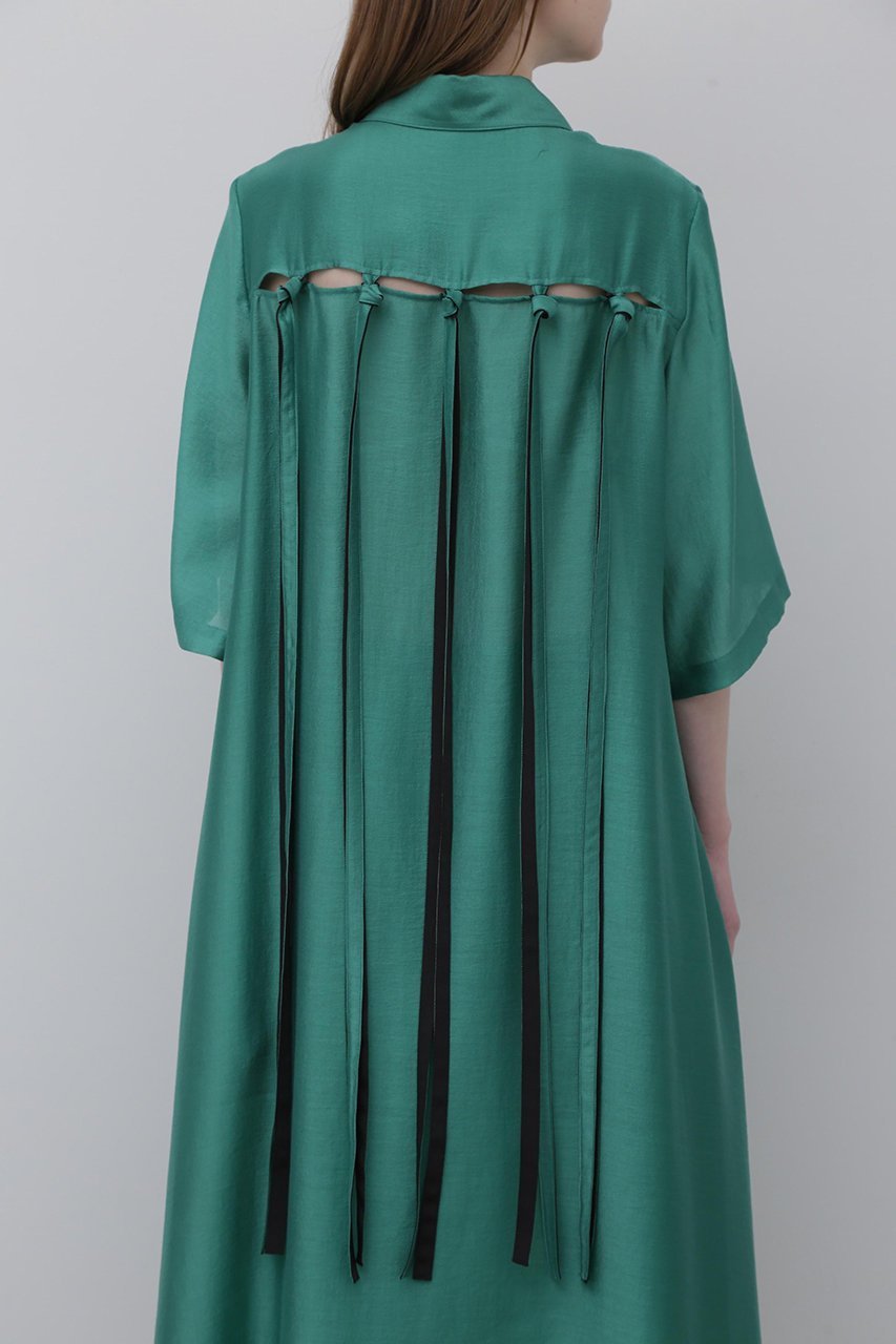 【アドーア/ADORE】のブライトテンセルワンピース 人気、トレンドファッション・服の通販 founy(ファニー) 　ファッション　Fashion　レディースファッション　Fashion for Women　ワンピース　Dresses　チュニック　Tunic Tops & Dresses　シアー　Sheer, See-Through　スタンダード　Standard, Basic　チュニック　Tunic, Long Top　ドレス　Dress, One-Piece　フレア　Flare, Flared　リボン　Ribbon, Bow　ロング　Long, Long-Length　other-6|ID: prp329100004507809 ipo3291000000032877632