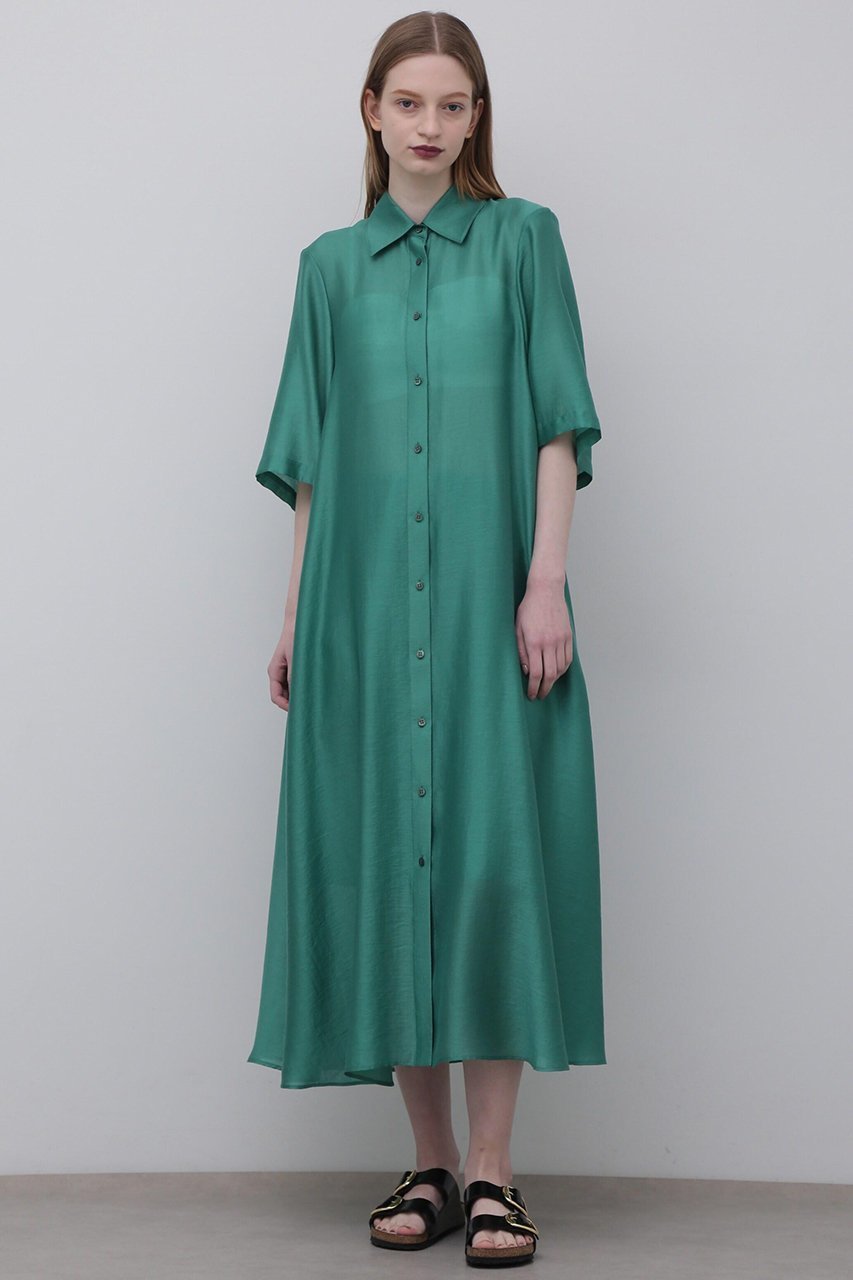 【アドーア/ADORE】のブライトテンセルワンピース 人気、トレンドファッション・服の通販 founy(ファニー) 　ファッション　Fashion　レディースファッション　Fashion for Women　ワンピース　Dresses　チュニック　Tunic Tops & Dresses　シアー　Sheer, See-Through　スタンダード　Standard, Basic　チュニック　Tunic, Long Top　ドレス　Dress, One-Piece　フレア　Flare, Flared　リボン　Ribbon, Bow　ロング　Long, Long-Length　other-2|ID: prp329100004507809 ipo3291000000035638262