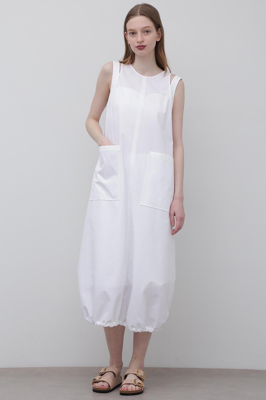 【アドーア/ADORE】のドビーストレッチワンピース インテリア・キッズ・メンズ・レディースファッション・服の通販 founy(ファニー) 　ファッション　Fashion　レディースファッション　Fashion for Women　ワンピース　Dresses　チュニック　Tunic Tops & Dresses　ショルダー　Shoulder, Shoulder Strap　スタンダード　Standard, Basic　ストリング　String, Drawstring　ストレッチ　Stretch, Stretchy Fabric　スポーティ　Sporty, Casual Athletic　チュニック　Tunic, Long Top　フィット　Fit, Slim Fit　ホワイト|ID: prp329100004507810 ipo3291000000032877663