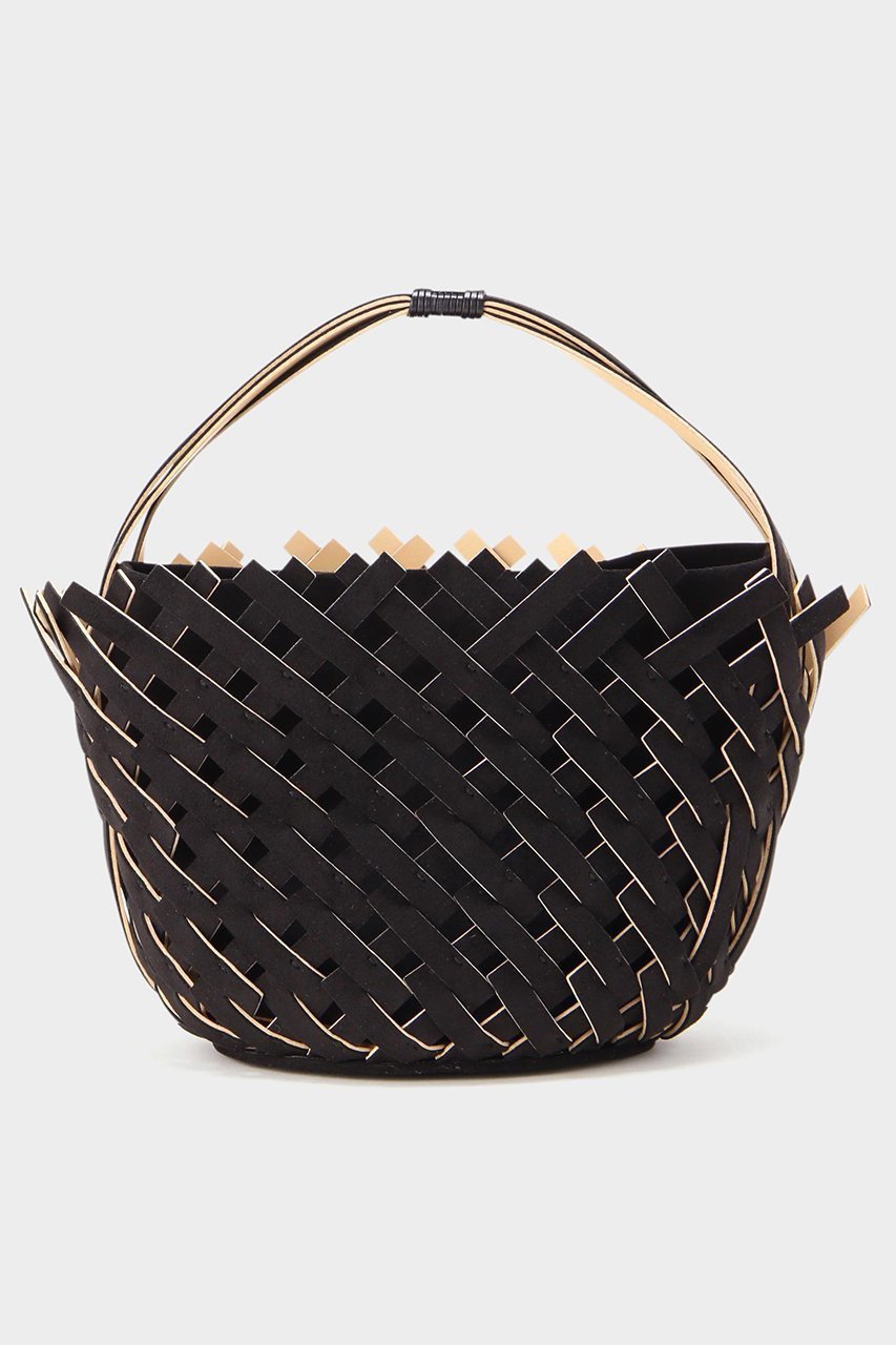 【ル フィル/LE PHIL】のBASKET BAG インテリア・キッズ・メンズ・レディースファッション・服の通販 founy(ファニー) 　ファッション　Fashion　レディースファッション　Fashion for Women　バッグ　Bags　ウォッシャブル　Machine Washable　ブラック|ID: prp329100004507816 ipo3291000000035691892