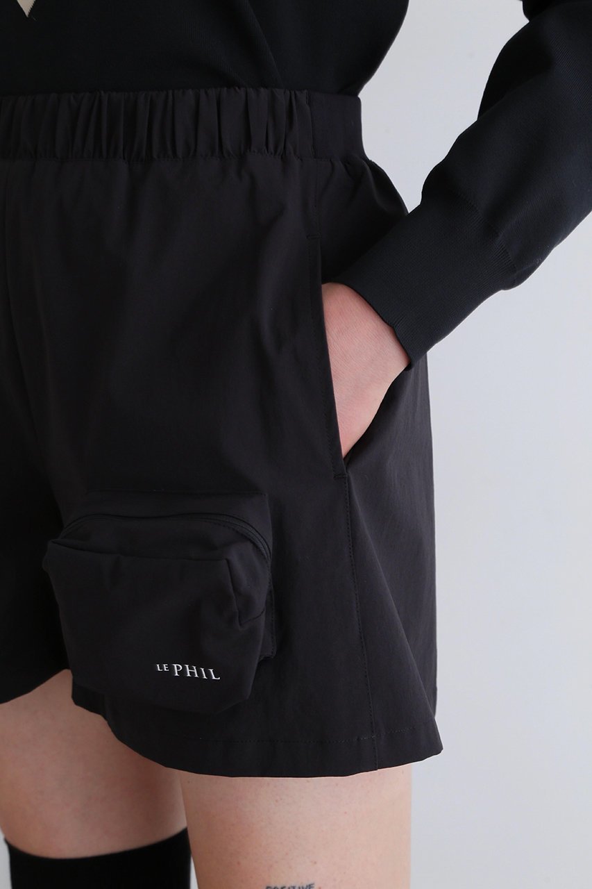 【ル フィル/LE PHIL】の《LE PHIL SPORTS》コーデュラショートパンツ 人気、トレンドファッション・服の通販 founy(ファニー) 　ファッション　Fashion　レディースファッション　Ladies' Fashion Online　パンツ　Pants　ハーフ / ショートパンツ　Short Pants　スポーツウェア　Sportswear　スポーツ パンツ　Sports Pants　コンパクト　Compact　ショート　Short　スタンダード　Standard　ストレッチ　Stretch　ドローコード　Draw Cord　フロント　Front　ポケット　Pocket　ポーチ　Pouch　再入荷　Restock/Back In Stock/Re Arrival　軽量　Lightweight　other-8|ID: prp329100004507832 ipo3291000000032387516