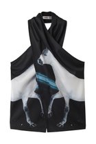 【プランク プロジェクト/PRANK PROJECT】のホースプリントクロスホルタートップ / Horse Print Cloth Halter Top MLT(マルチカラー)|ID: prp329100004507848 ipo3291000000032844324