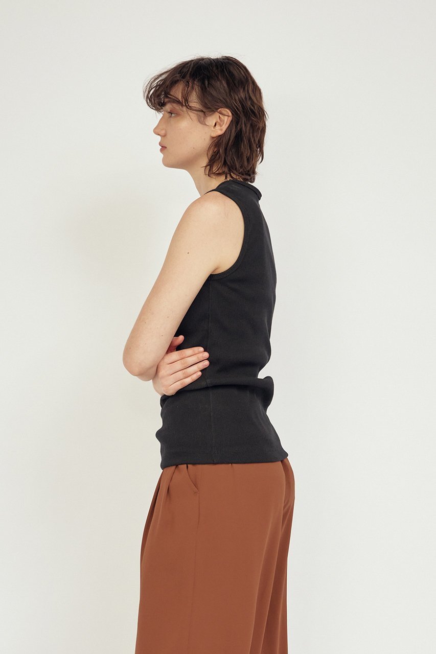 【フローレント/FLORENT】のリブ ノースリーブ トップス 人気、トレンドファッション・服の通販 founy(ファニー) 　ファッション　Fashion　レディースファッション　Fashion for Women　トップス・カットソー　Cut & Sew Tops　キャミソール&ノースリーブ　Camisoles & Sleeveless Tops　シャツ・ブラウス・オフィスカジュアル　Elegant Blouses & Button-Ups　ロングTシャツ・Tシャツ　Longline T-Shirts & Tees　カットソー・ベーシックTシャツ　Cut-and-Sewn Tops / Stretch Tees & Basics　インナー　Innerwear　キャミソール　Camisole, Spaghetti Strap Top　サマー　Summer, Summer Style　シンプル　Simple, Minimal　ジャケット　Jacket, Outerwear　タンク　Tank Top, Sleeveless Top　ノースリーブ　Sleeveless, No-Sleeve　フィット　Fit, Slim Fit　ロング　Long, Long-Length　other-7|ID: prp329100004507854 ipo3291000000032796130